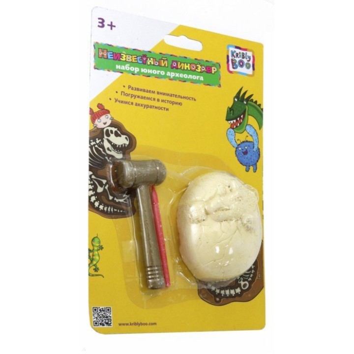 Kribly Boo. Набор юного археолога "Неизвестный динозавр" арт.69390/69391
