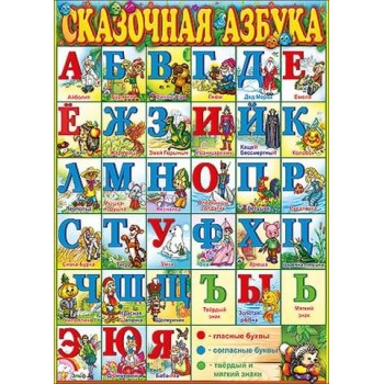 Kribly Boo. Говорящий плакат "Сказочная азбука" арт.48307 /12