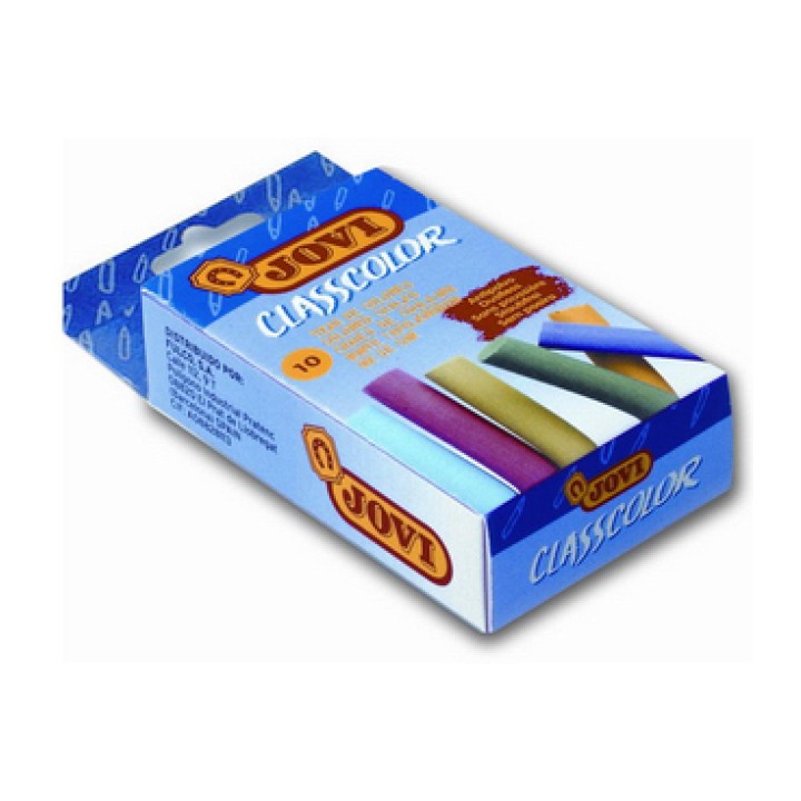 JOVI. Мелки "Classcolor" цветные 10 шт. в коробке арт.1020