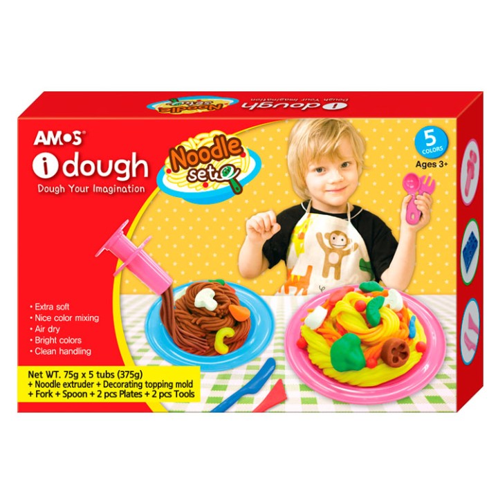 AMOS.32900 Набор для лепки из теста "Спагетти" 1/12