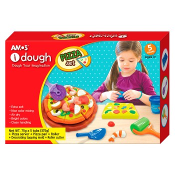 AMOS.32800 Набор для лепки из теста "Пиццерия" 1/12