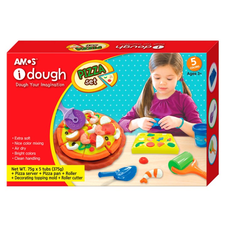 AMOS.32800 Набор для лепки из теста "Пиццерия" 1/12