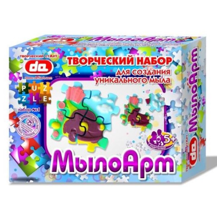 Мыло АРТ арт.да10201 "Пазл-Машинка" /10