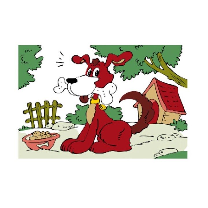 Molly. Набор юного художника KH0333 "Вкусный обед" (20х30) 10 цв. /44