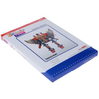 FUNNY. 3D пазлы из пенокартона 566-D "Робот. Космического патруля" 111 дет. ( 27*12*27 см) /120