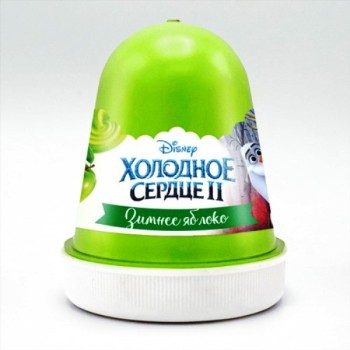 Disney KiKi Fluffy арт.DSF09 Слайм "Зимнее яблоко" (зеленый)