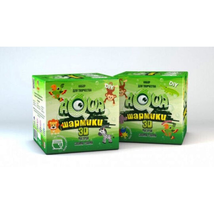 Юный химик арт.908 набор для опытов и экспериментов "Аквашармики 3D Животные"/12