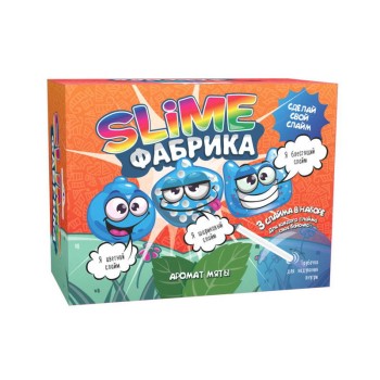 Юный химик арт.511 набор для опытов и экспериментов Слайм фабрика "Мята"