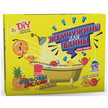 Юный парфюмер арт.755 Жемчужины для ванны "Апельсины, яблоки, ананас" /12
