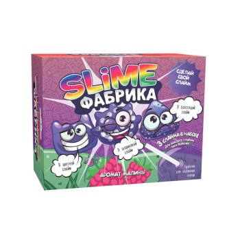 Юный химик арт.513 набор для опытов и экспериментов Слайм фабрика "Малина"