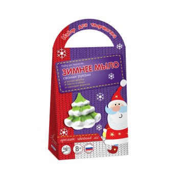 Развивашки.С0112 Мыло своими руками "Ёлочка" 1/44