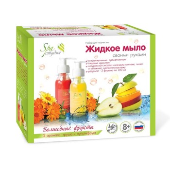 Развивашки.С0306 Жидкое мыло своими руками "Волшебные фрукты"