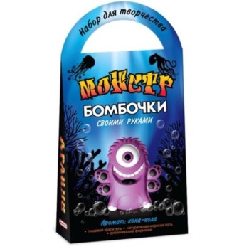 Развивашки.С0714 Бомбочки для ванны своими руками "Монстр Дракус" /44