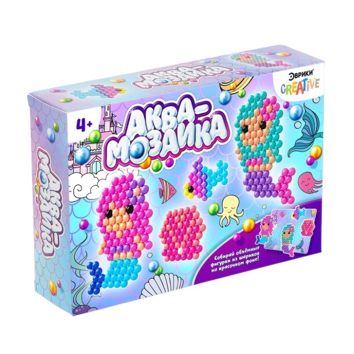 Эврики. Аквамозаика с декорациями "Русалки" арт.4378606