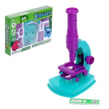 Эврики. Набор для опытов "Микроскоп. Собери сам" арт.4804579