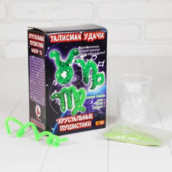 Ракета. Хрустальные пушистики набор 12 "Талисман удачи.Стихия земли" арт.Р-2152