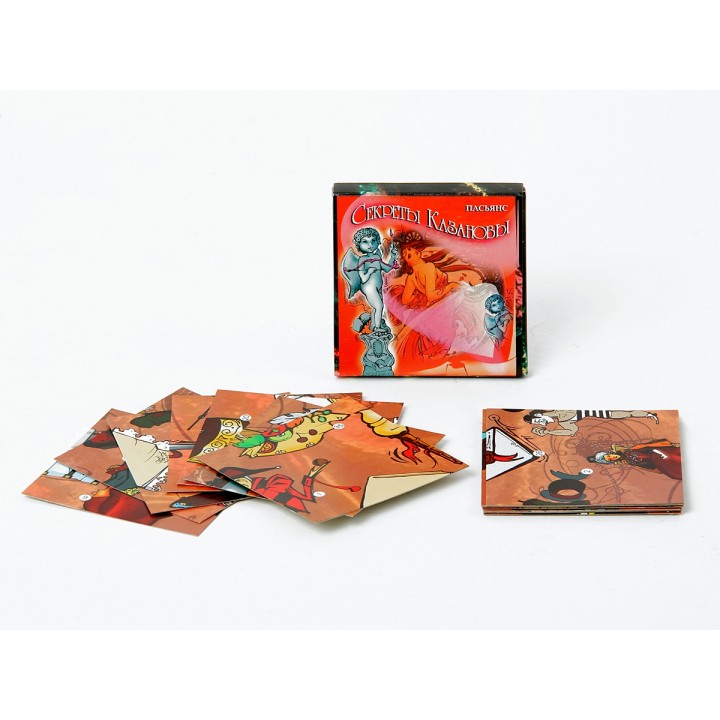 Ракета. Карты для гадания "Пасьянс. Секреты Казановы" арт.14694 *