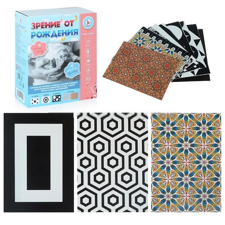 Ракета. Игра для развития памяти и внимания с карточками "Зрение от рождения" арт.Р3067