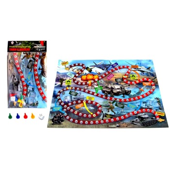 Ракета. Игра-ходилка "Танки и авиация" в пакете арт.Р2268