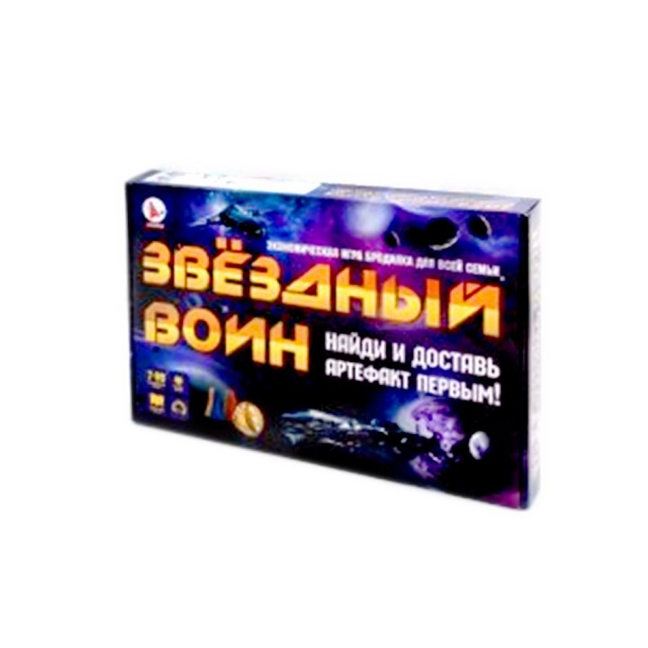 Ракета. Игра-ходилка "Звездный воин" Экономическая арт.Р2688