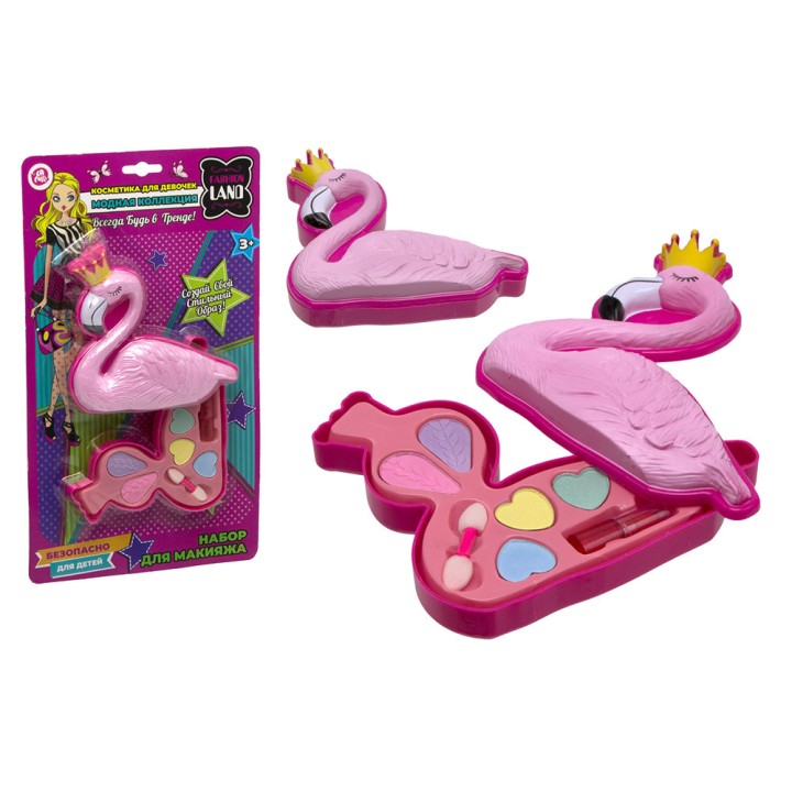 Lapulli Kids. Набор детской декоративной косметики (тени, блеск для губ), арт.121001