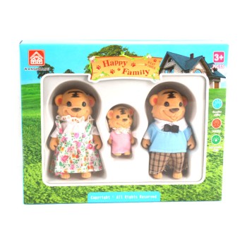 Игр. набор "Счастливая семейка животных" (3 фигурки) арт.5829/100655283