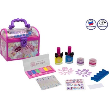 Lapulli Kids. Набор детской декоративной косметики (лаки,тени, блеск для губ) арт.121020/200792010