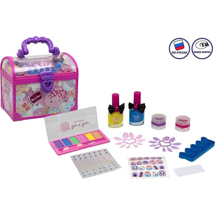 Lapulli Kids. Набор детской декоративной косметики (лаки,тени, блеск для губ) арт.121020/200792010