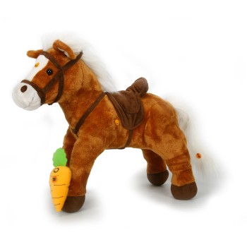 TEEBOO. Пони интерактивный 65 см. 9 функций арт.91203R-HBR/HWH/91209