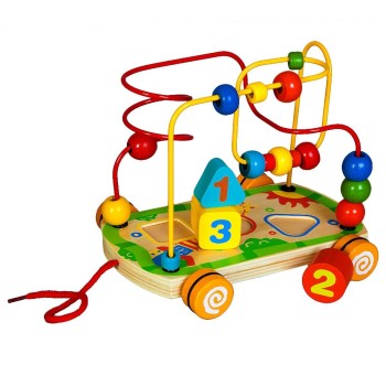 MAPACHA. 76675 Лабиринт-сортер большой, на колесиках