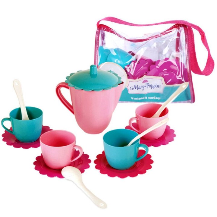 Mary Poppins. Чайный набор "Зайка" 14 предм. в сумочке арт.39322