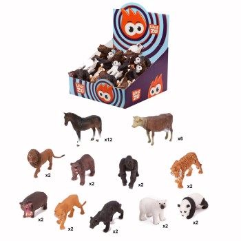 Little Zu. Фигурки домашних и диких животных (поштучно) арт.90049D/90051A