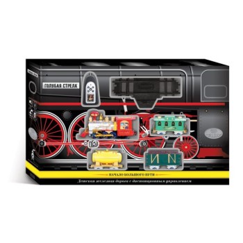 Голубая стрела. Железная дорога арт.87166 "Классик" р/у