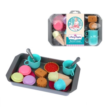 Mary Poppins. Набор посуды с продуктами "Кухни мира. Французская кондитерская" арт.453137