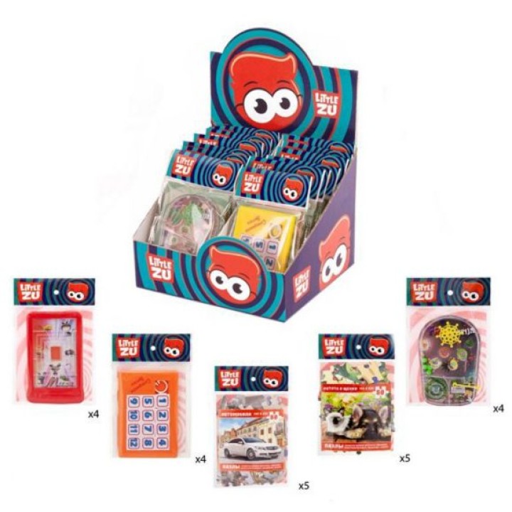Little Zu. Игры На ловкость, Логические, Головоломки, Пазлы диспл. арт.90053ABDHG