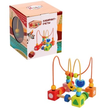 MAPACHA. 76767 Лабиринт-счеты: 15х18 см