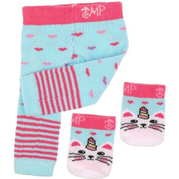 Mary Poppins. Одежда для куклы арт.452173 "Caticorn" легинсы и носочки 43см