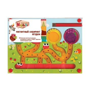 MAPACHA. 76799 Лабиринт магнитный "Ягодки" 20х15 см