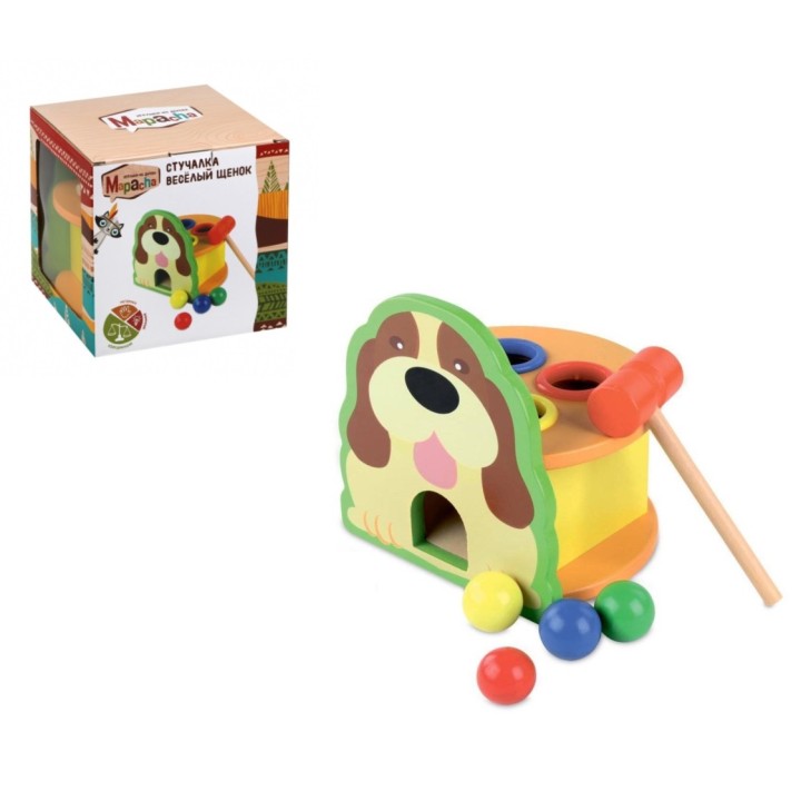 MAPACHA. 76819 Стучалка "Веселый щенок"
