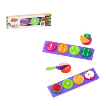 MAPACHA. 76861 Вкладыши "Делим фрукты" учимся считать и делить