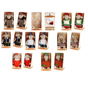 Мягкая игрушка 681247 Овечки челОвечки 30см в асс-те