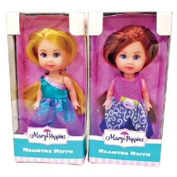 Mary Poppins. Кукла "Мегги" арт.451174 принцесса 9см. асс-те
