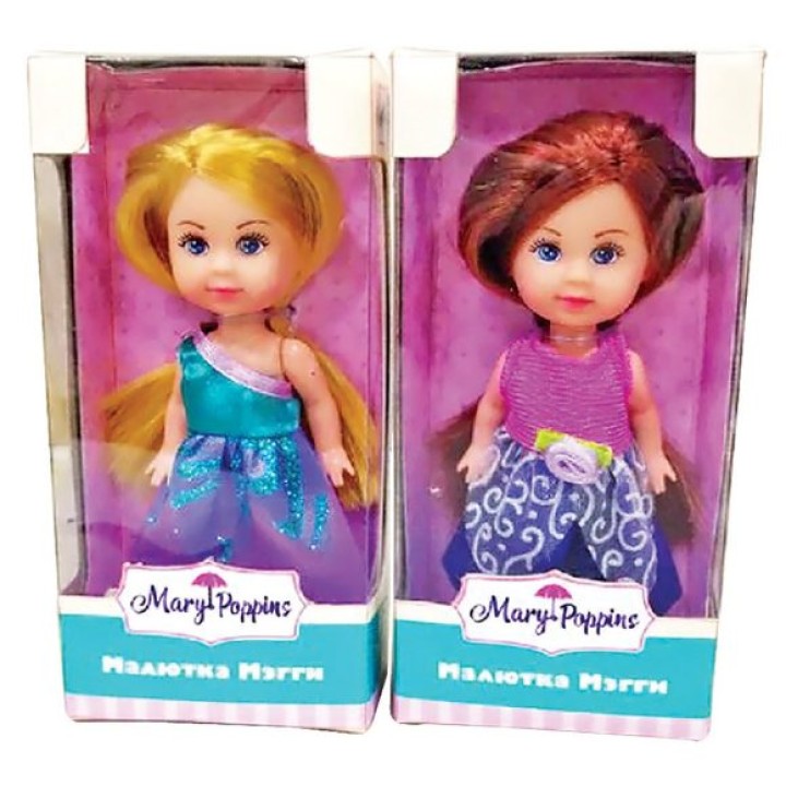 Mary Poppins. Кукла "Мегги" арт.451174 принцесса 9см. асс-те