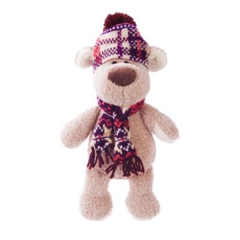 Мягкая игрушка 681385 Пес Филька в шапке
