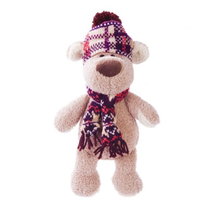 Мягкая игрушка 681385 Пес Филька в шапке