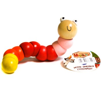 MAPACHA. 76739 Игра-змейка "Гусеницa" в пакете