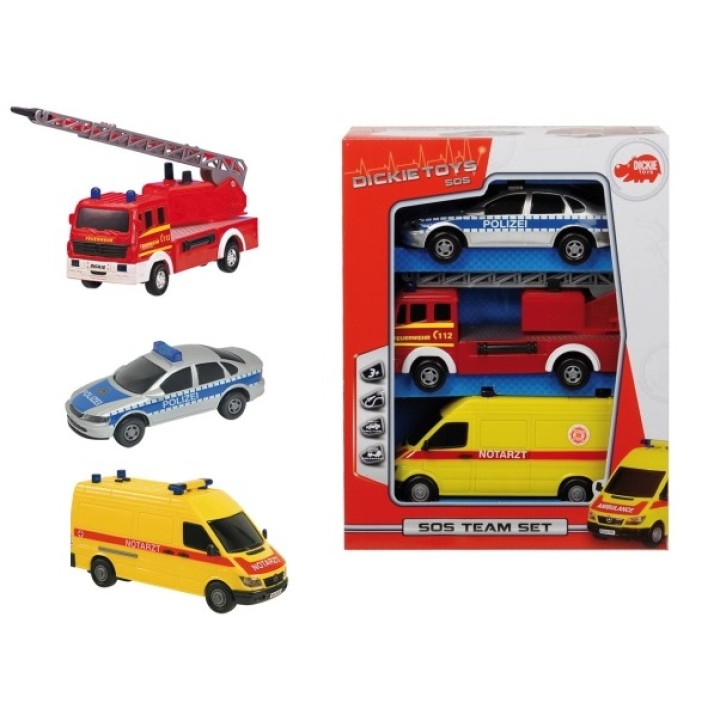 Dickie toys.Набор Команда спасения SOS арт.3712015