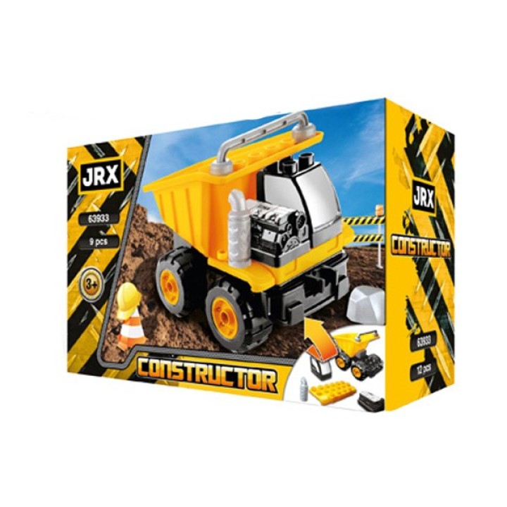Конструктор "Самосвал" с фигурками арт.63933