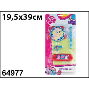 Набор музыкальных игрушек "Веселый концерт" My Little Pony арт.64977