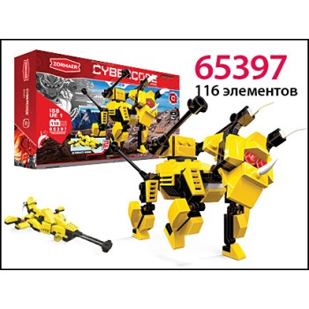 Zormaer. Конструктор "Triceratops", 116 эл. арт.65397